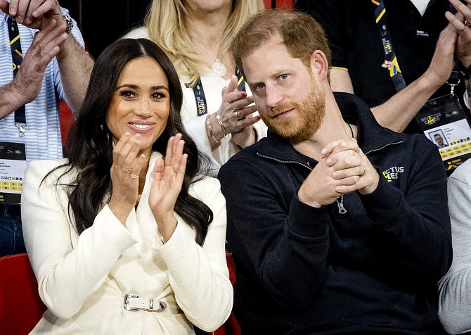 Princ Harry a Meghan