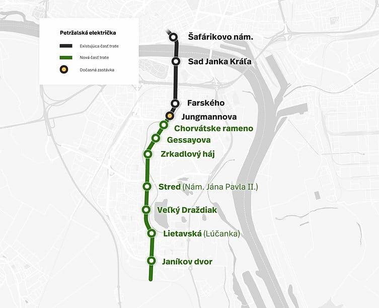 Podzemní dráha se v Bratislavě začala stavět v roce 1985. Nikdy nebyla uvedena do provozu. Místo ní teď bude jezdit tramvaj.
