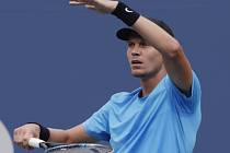 Tomáš Berdych v semifinále US Open.