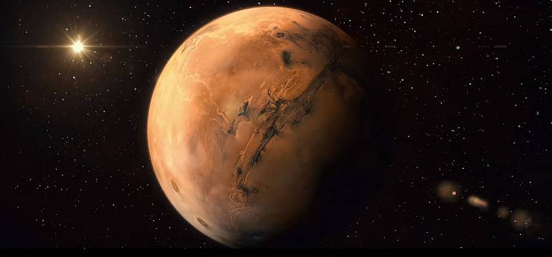 Mars, ilustrační foto