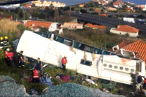 Nehoda autobusu na ostrově Madeira