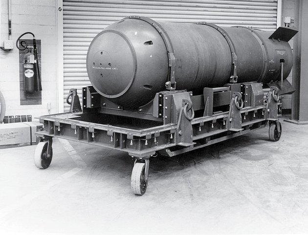 Jaderná bomba typu Mk 15 stejného typu jako ta, která zmizela 5. února 1958 na ostrově Tybee. Bomba byla v rámci cvičení úmyslně odhozena při simulovaném střetu dvou letadel. Jenže se už nikdy nenašla
