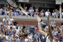 Flavia Pennettaová ve finále US Open porazila italskou krajanku Robertu Vinciovou