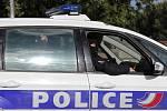 Vůz francouzské policie - ilustrační foto