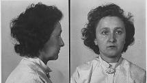 Ethel Rosenbergová na identifikačních policejních snímcích