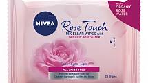 Micelární čisticí pleťové ubrousky Rose Touch, Nivea, 145 Kč