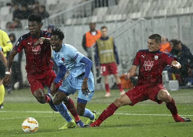 Evropská liga: Bordeaux - Slavia Praha