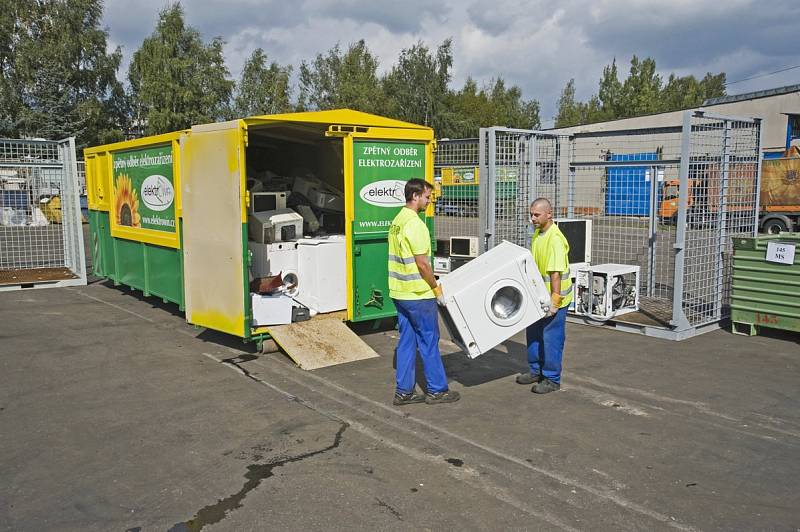 Recyklace vysloužilých elektrospotřebičů