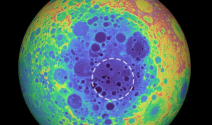 Pánev South Pole-Aitken nacházející se na Měsíci