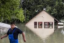 Záplavy v Maďarsku.