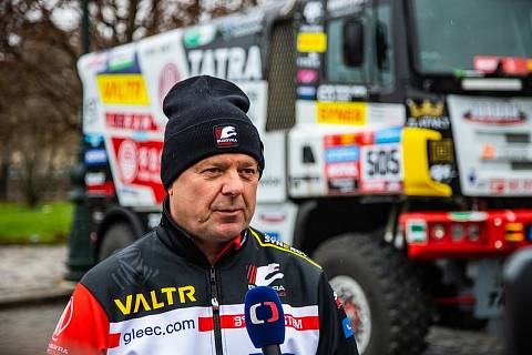 Jaroslav Valtr se bude na Rallye Dakar snažit s kamionem Tatra o co nejlepší výsledek