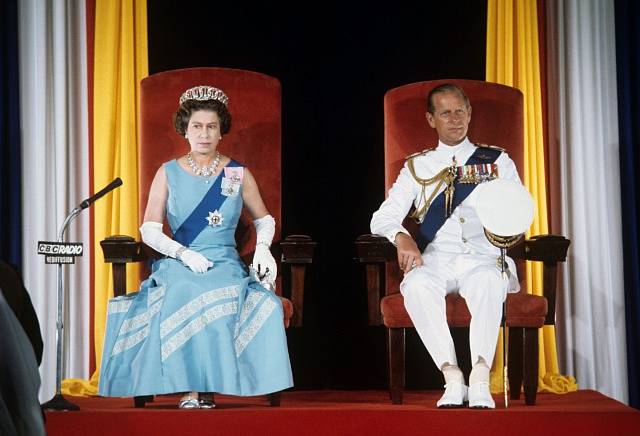 Vévoda Filip a Alžběta II.