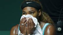 Serena Williamsová schytala na Turnaji mistryň od Simony Halepové "kanára".