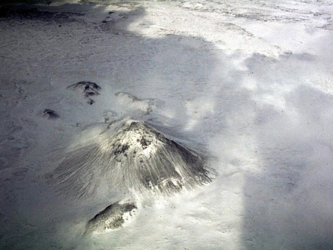 Islandská sopka Katla.