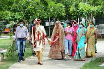 Indická svatba. Ilustrační foto