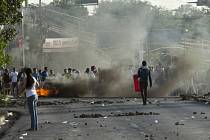 Střety demonstrantů s policií v Nikaragui