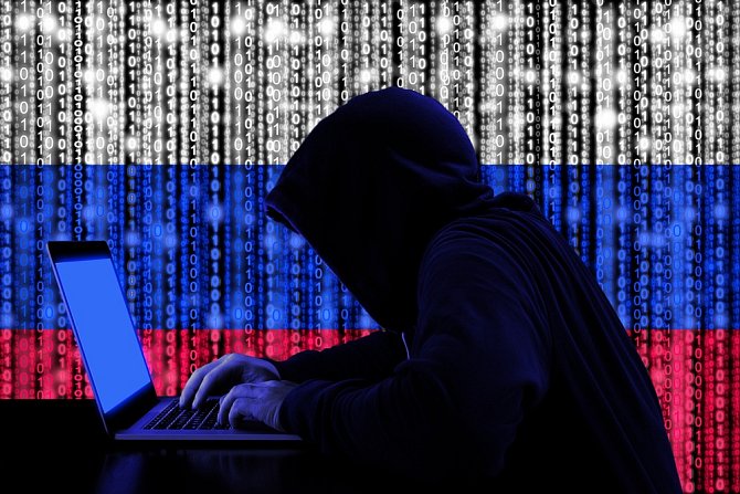 Ruský hacker - Ilustrační foto