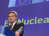 Evropský komisař Günther Oettinger.