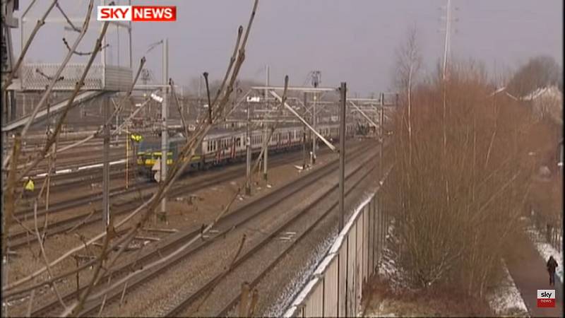 Srážka vlaků v Belgii u městečka Halle v roce 2010