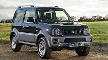 Třetí nejhorší SUV: O dost hůř je na tom Suzuki Jimny. Technickou neprojde 7,6 % vozidel, zejména potom kvůli podvozku a brzdám. Průměrný nájezd 28 000 kilometrů.