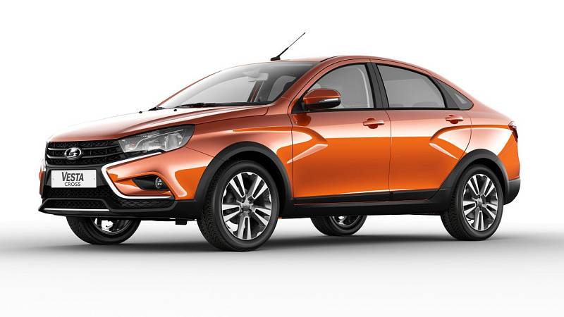 Lada Vesta Cross Sedan.