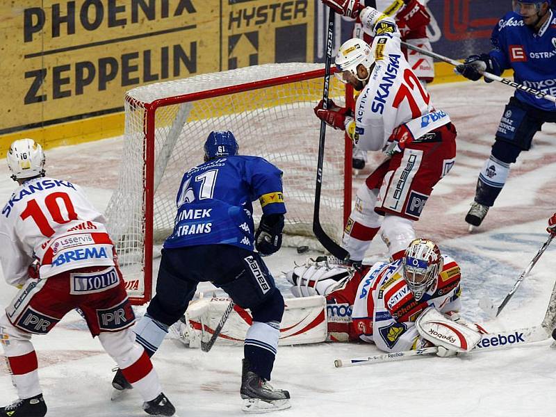 Slavia v neděli odpoledne přivítala Vítkovice.