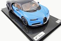 Bugatti Chiron jako model v měřítku 1:8.