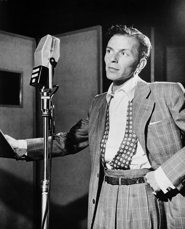 Frank Sinatra v New Yorku v roce 1947