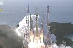 Start rakety H-IIA se sondou Amal (Naděje) Spojených arabských emirátů z japonského vesmírného střediska Tanegašima, 20. července 2020