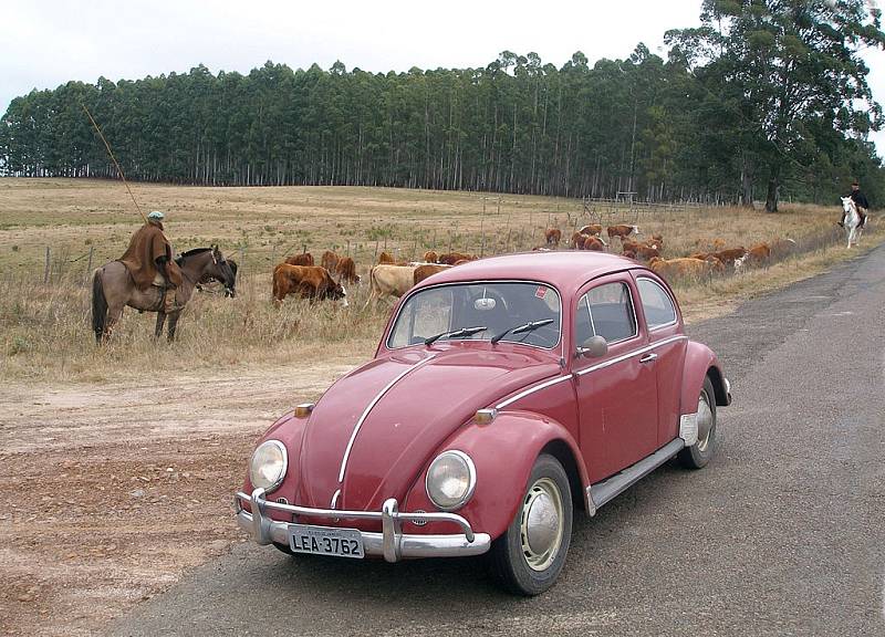 Volkswagen vyráběl ikonický model Brouk v Brazílii i poté, co jeho výroba v Evropě skončila.