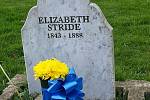 Hrob Elizabeth Strideové, zřejmě jedné z obětí Jacka Rozparovače.