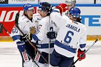 Radost finských hokejistů