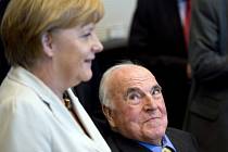 Angela Merkelová a Helmut Kohl