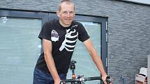 Ultracyklista Daniel Polman  se v srpnu vydá podél hranic Česka  a Slovenska na trasu 3300 kilometrů non stop.