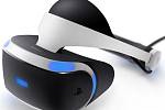 Headset PlayStation VR pro virtuální realitu.