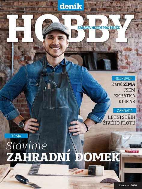 Titulní strana magazínu Hobby