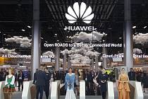 Expozice Huawei na veletrhu MWC 2017