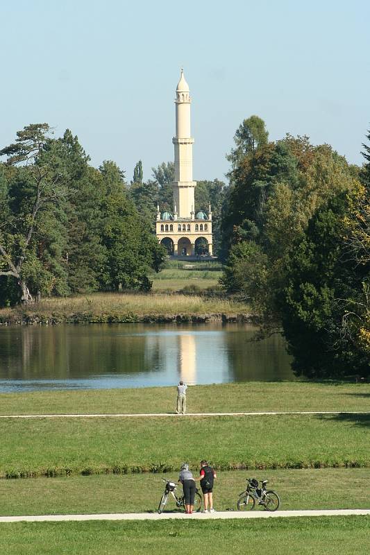 Minaret v Lednici.