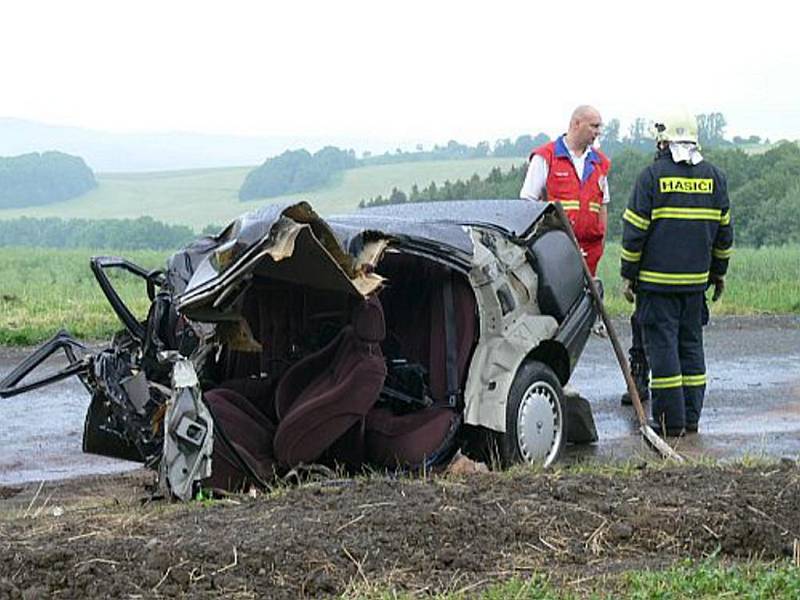 Tragická nehoda u Jasenice