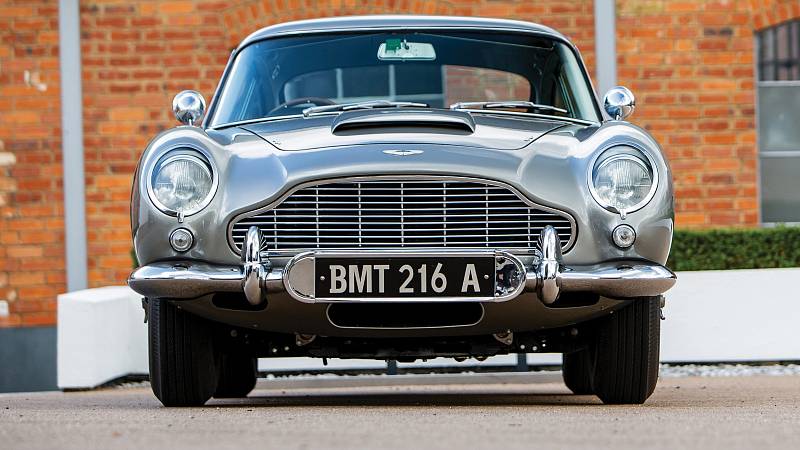 Aston Martin DB5 z filmu Goldfinger