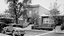 Caponeho dům na 7244 Prairie Avenue ve společenské čtvrti Greater Grand Crossing v Chicagu
