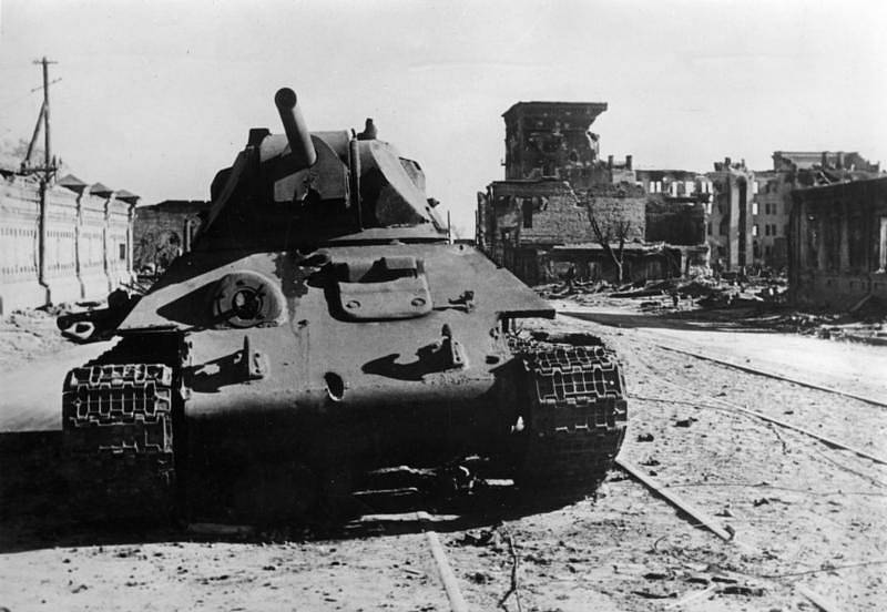Tank T-34 ve Stalingradu