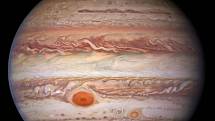 Jupiter ve viditelném světle