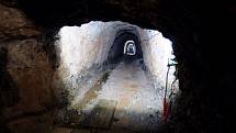 Některé úseky podzemí vypadají dosti nehostinně