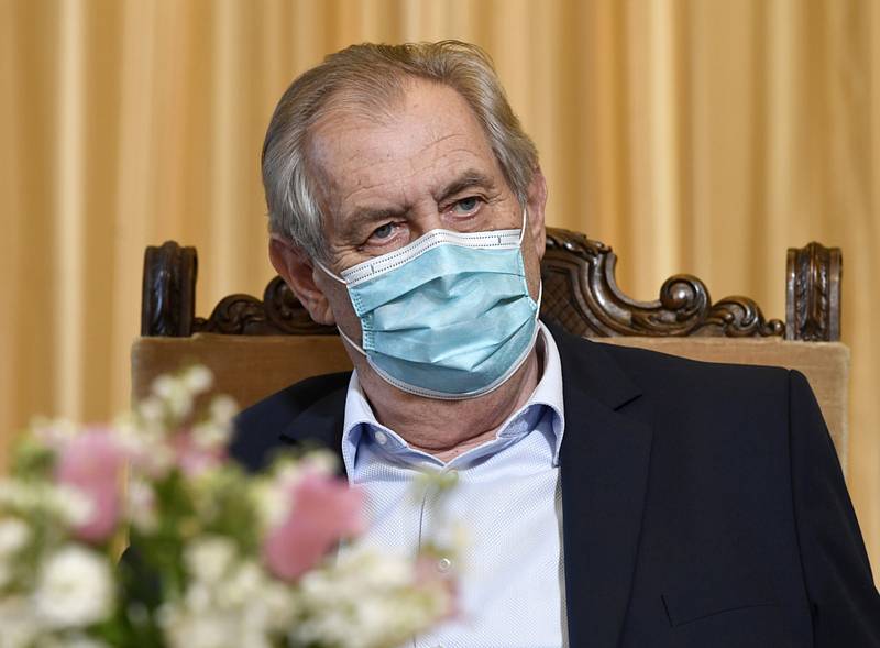 Prezident Miloš Zeman.