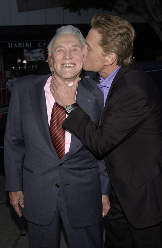 Kirk Douglas a Michael Douglas