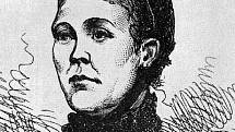 Podobizna čtvrté oběti Jacka Rozparovače, Catherine Eddowesové.