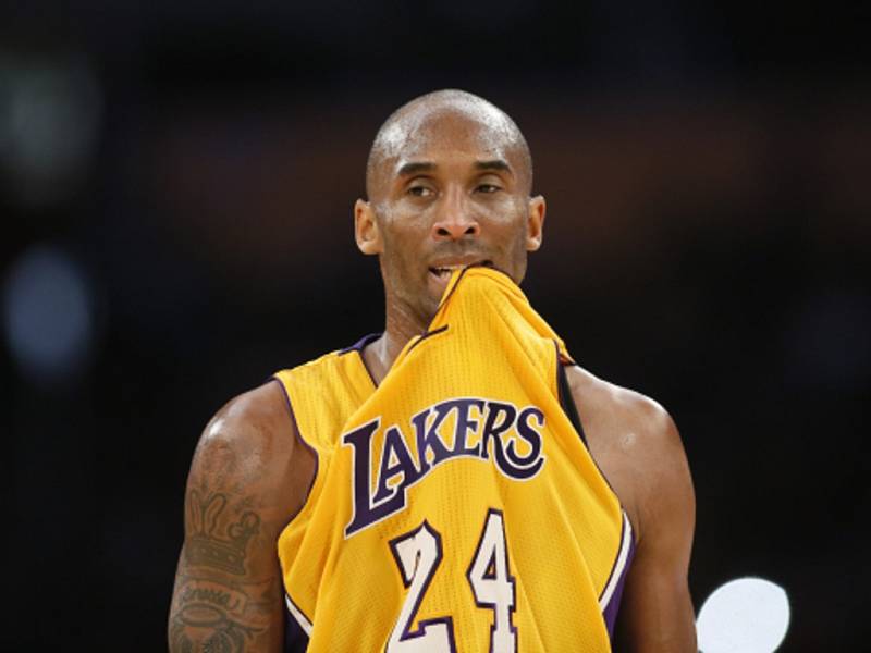 Kobe Bryant z LA Lakers.