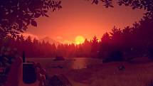 Počítačová hra Firewatch.