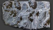 Umění starověkého buddhistického království Gandhára, Buddha se čtyřmi charaktery